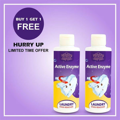 Laundry Stain Remover Active Enzyme Liquid Instant Spot Cleaning 100ml (Pack of 2) Roposo Clout