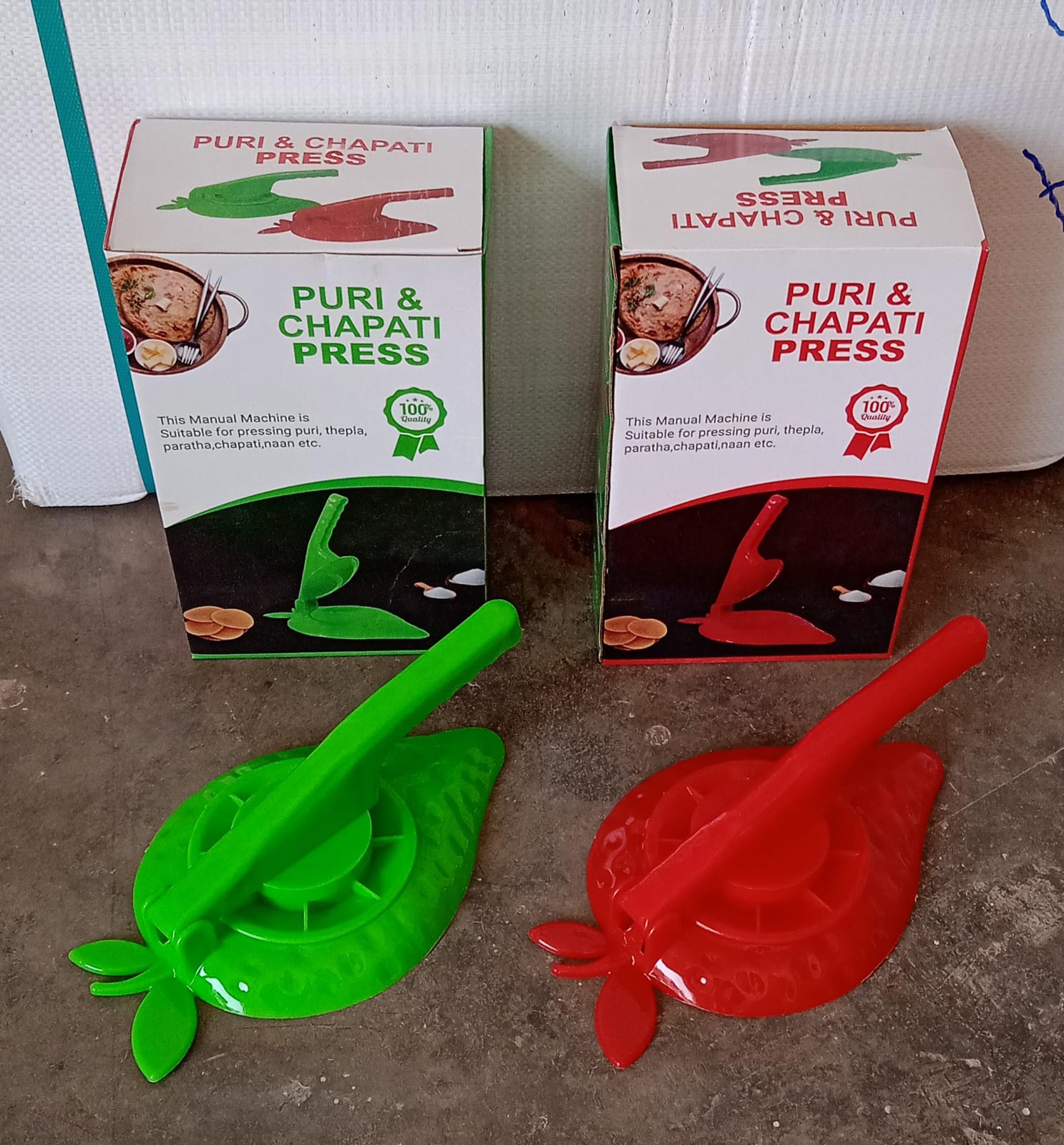 Plastic Kitchen Press: Strawberry Design, Manual, Easy to Use (1 Pc) Your Brand