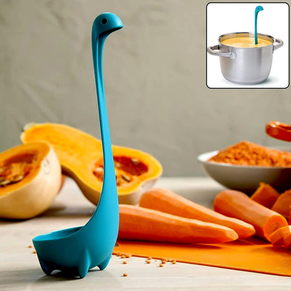 Multifunctional Colander Spoon: Soup Strainer, Long Handle, Kitchen Tool