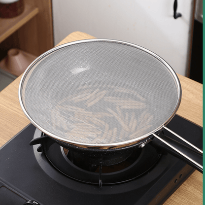 Fine Mesh Stainless Steel Oil Splash Guard