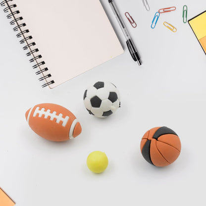 Mini Eraser Set for Kids (9 Pieces) - Fun Designs, Party Favors, School Prizes Your Brand