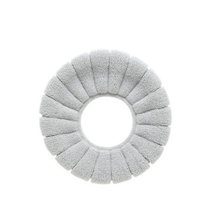 Winter Comfortable Soft Toilet Seat Mat Cover Cushion Plush Your Brand