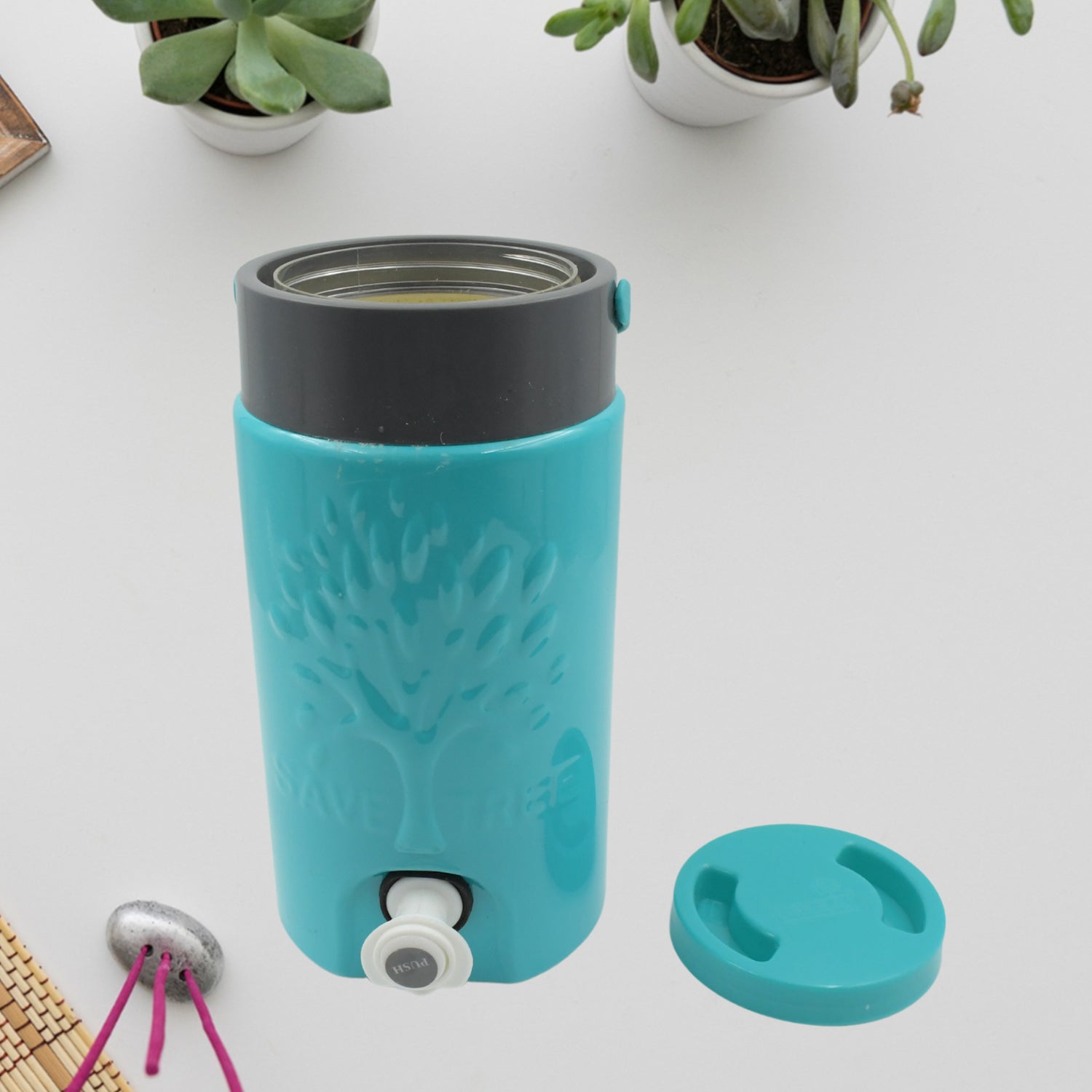 Insulated Water Jug with Tap (3000ml): Leakproof, Travel Cooler Your Brand