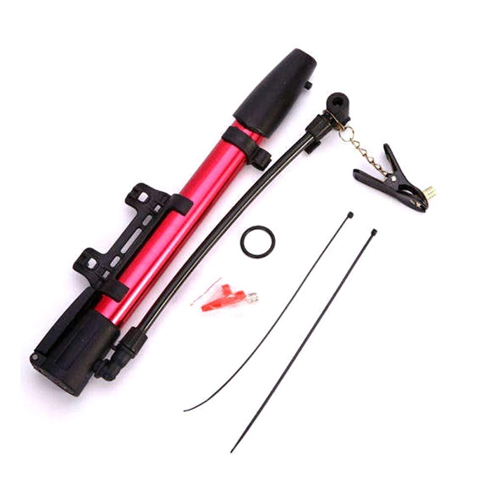 Aluminum Mini Bicycle Air Pump (Multicolor) Your Brand