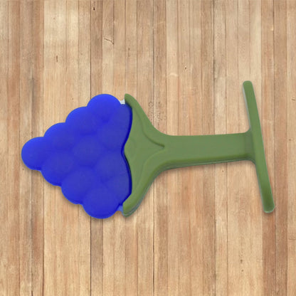 Baby Silicone Teether (1 Pc): Food Grade, Non-Toxic, Teething Relief (3 Months+) Your Brand