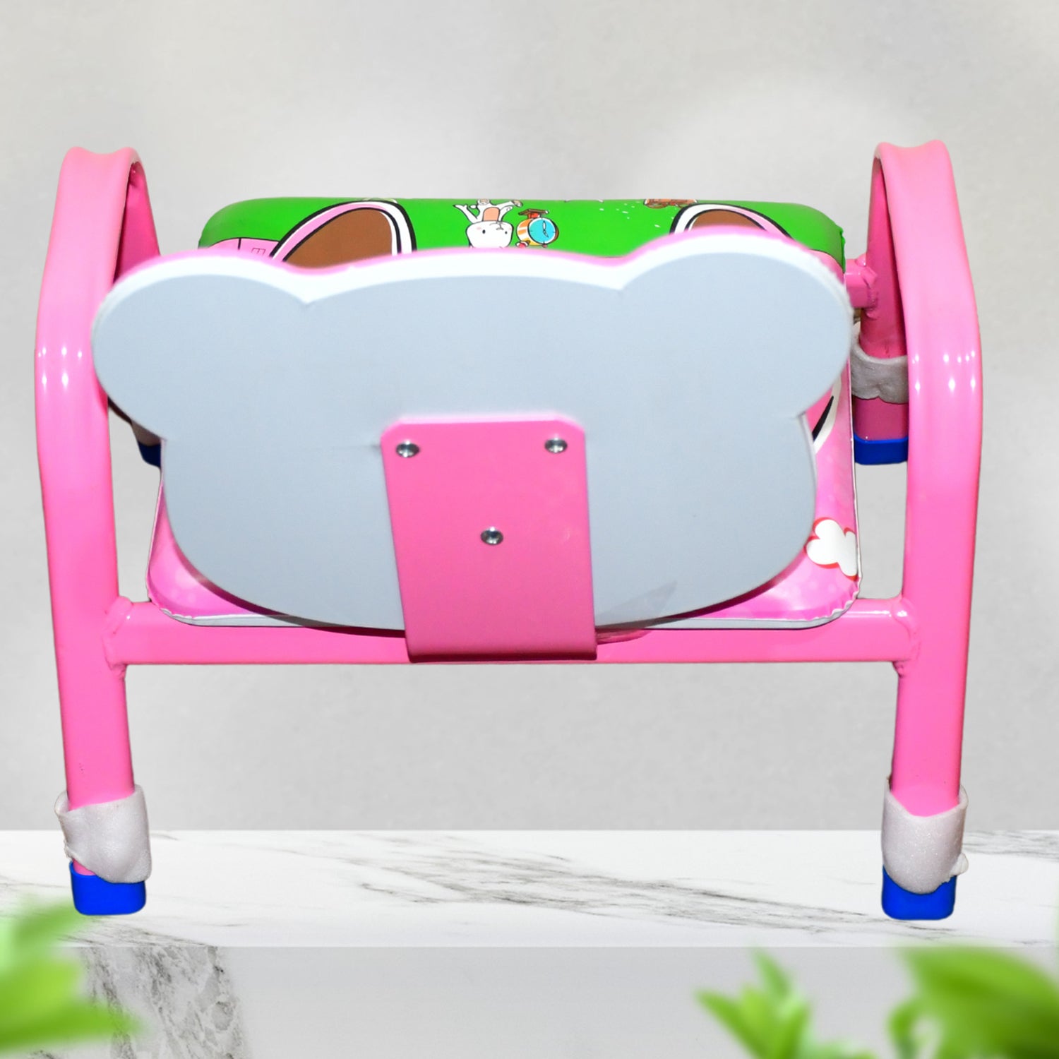 Cartoon Baby Chair Strong Steel Cushion & Comfortable Baby Chair High Quality Chair (1 Pc) Your Brand