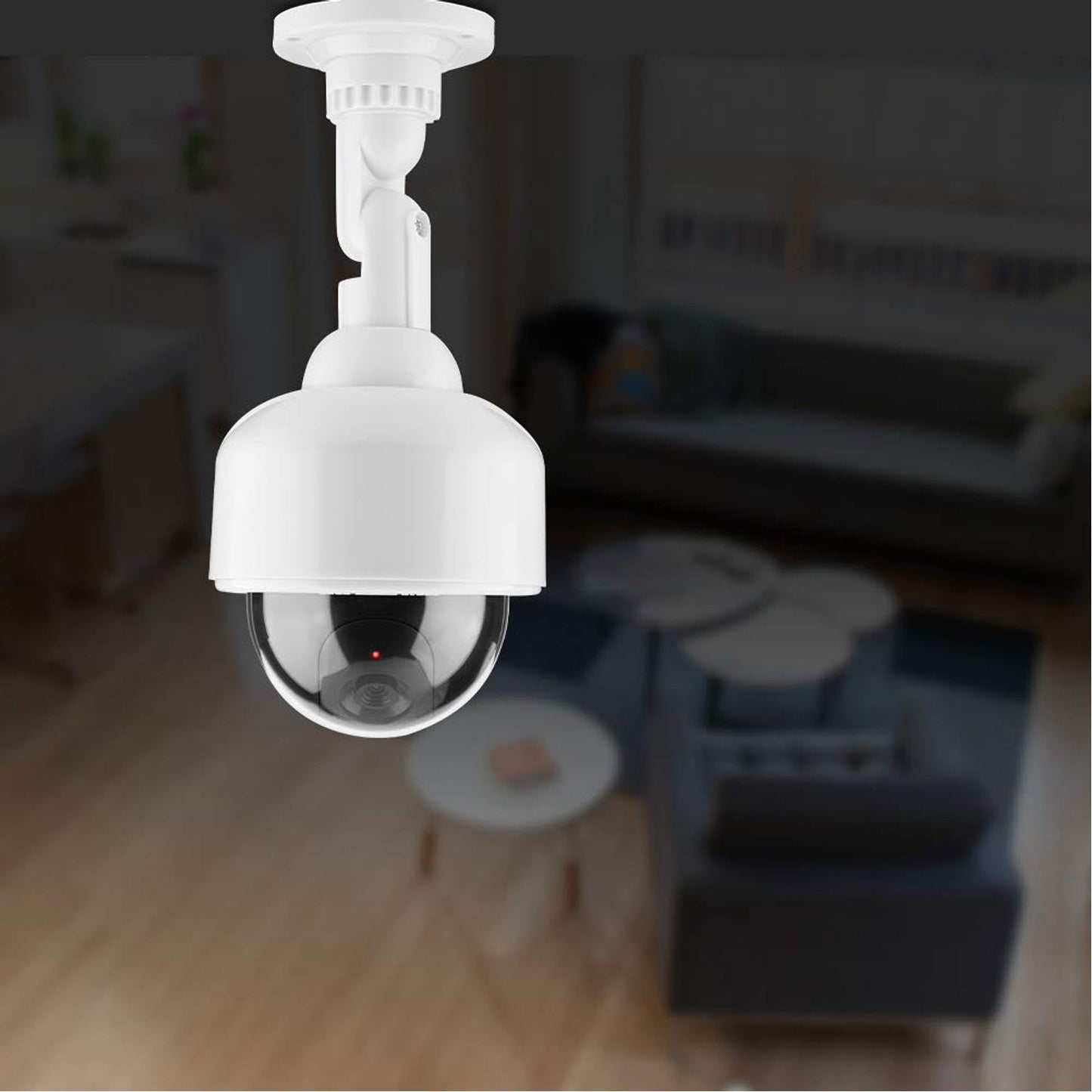 Fake / Dummy Camera CCTV,  with Flashing Red LED Light (1 Pc / Battery Not Included) Your Brand