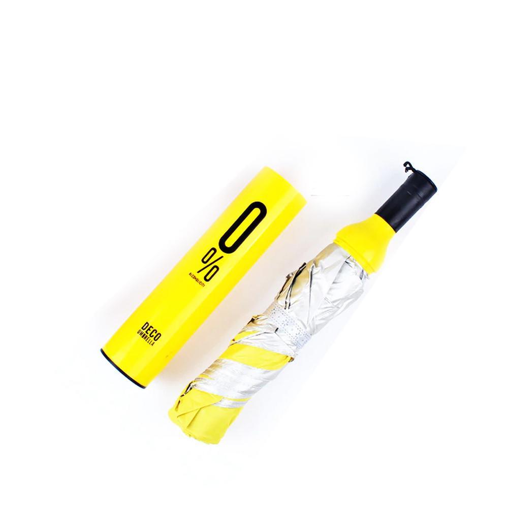 Pocket Folding Wine Bottle Umbrella Your Brand