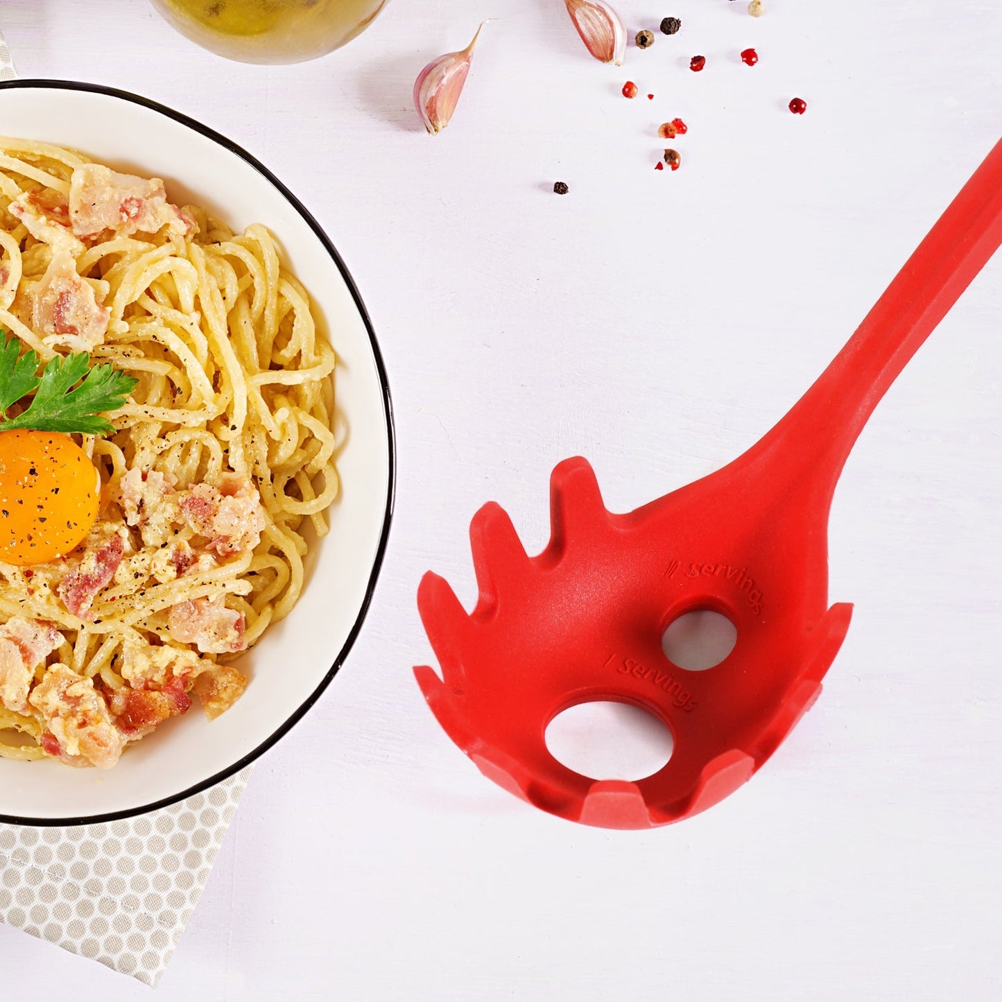Multipurpose Silicone Spoon, Silicone Basting Spoon Non-Stick Kitchen Utensils Household Gadgets Heat-Resistant Non Stick Spoons Kitchen Cookware Items For Cooking and Baking (1 pc) Your Brand