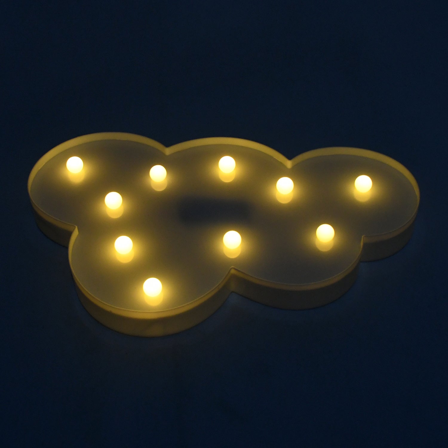 3D LED Night Light Table Lamp for Party Birthday Wedding Atmosphere, Battery Operated Decorative Light Nursery Lamp for Bedroom and Wall Decoration For Children Bedroom Wall, Light (1 Pc / Battery Not Included) Your Brand