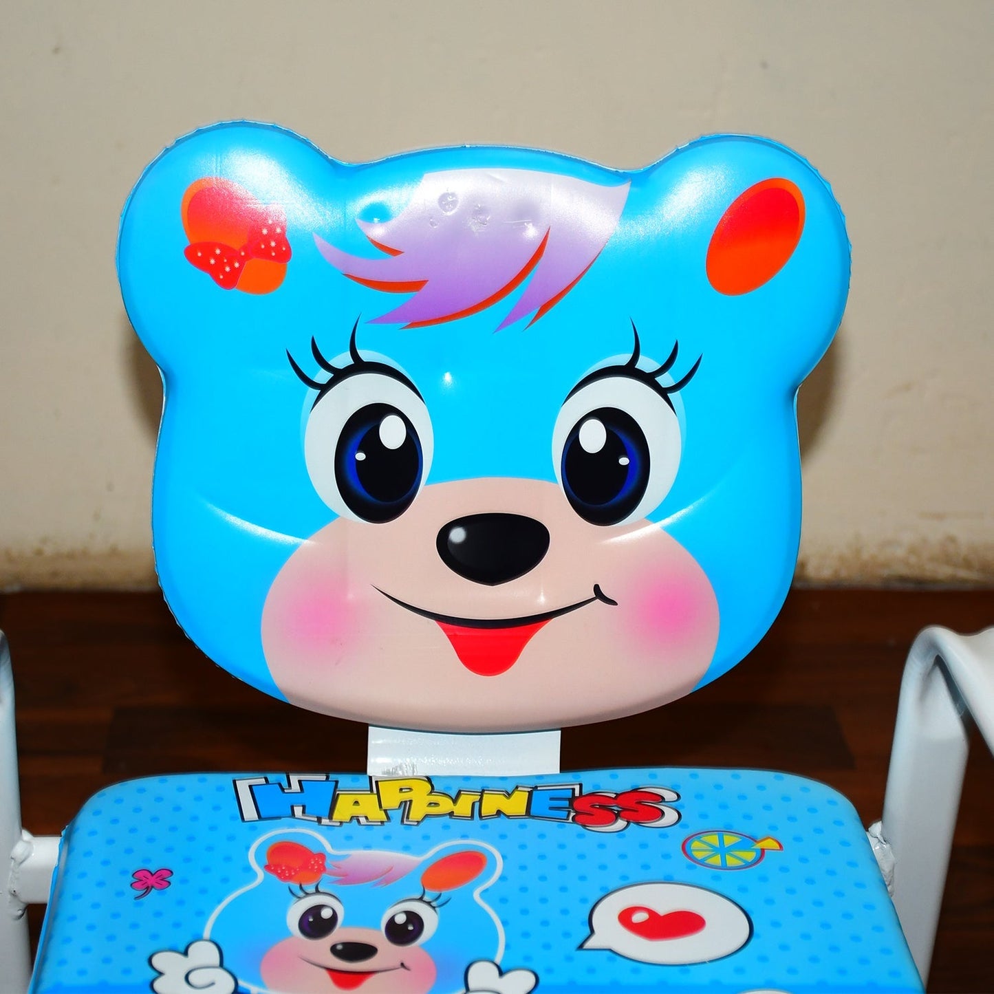 Cartoon Baby Chair Strong Steel Cushion & Comfortable Baby Chair High Quality Chair (1 Pc) Your Brand