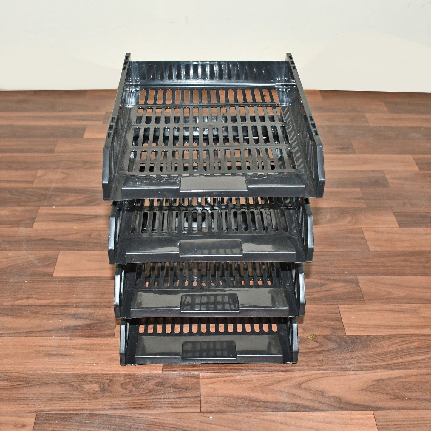 Multifunctional File Rack with Drawers: Desktop Storage for Office Supplies (4 Layers) Your Brand