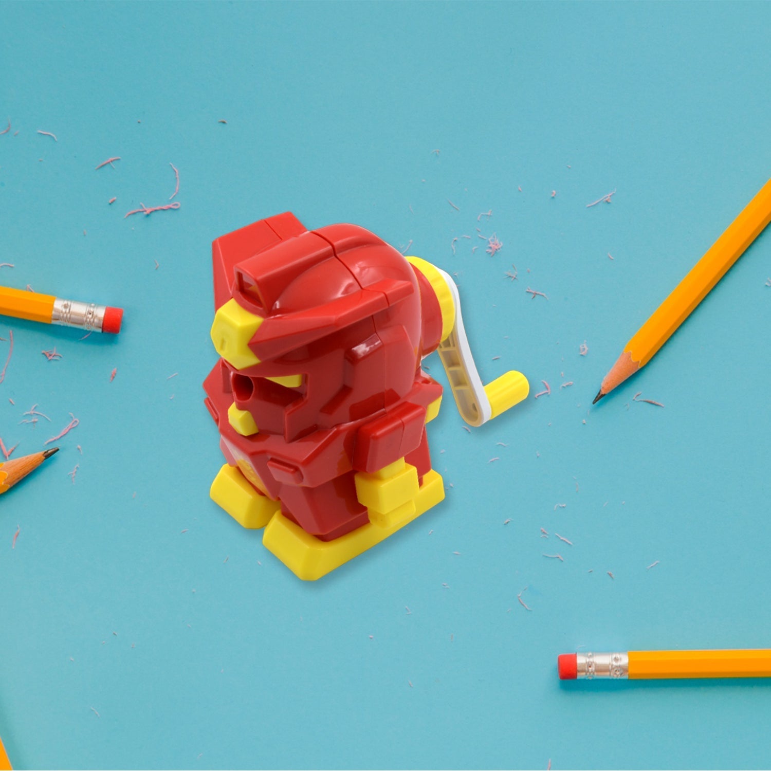 Sharpener for Pencil with Removable Tray Hardiness Steel Cutter, Kids Teddy Shaped Pencil Sharpener Machine, Birthday Return Gift Stationary Gifts Your Brand