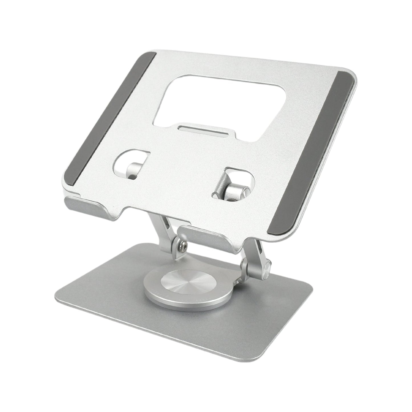 Aluminum Alloy 360°Rotating Bracket, Adjustable Tablet Stand, Portable Foldable Ergonomic Tablet Support Your Brand