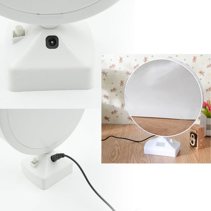 Plastic 2 in 1 Mirror Come Photo Frame with Led Light Your Brand