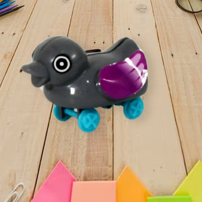 Small push back duck toy, Ejectable spring tail duck, Small DIY duck Toy (30 Pcs Set) Your Brand