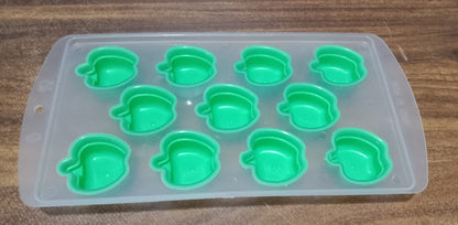 Silicone Mold Ice Cube Tray Creative Sweet Multi Type Ice Tray , Ice Cube Trays Multi Fruit Shape Ice Tray (1 Pc) Your Brand