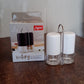 Apex Victory Salt & Pepper Dispenser Set – 2 Pcs Acrylic Seasoning Shaker