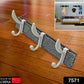 Wall Mounted Coat Hanger Rack – 6 Hooks for Clothes, Jackets & Hats