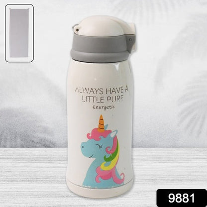 Stainless Steel Double Wall Vacuum-insulated Drink Water Bottle (500 Ml Approx) Wukusy