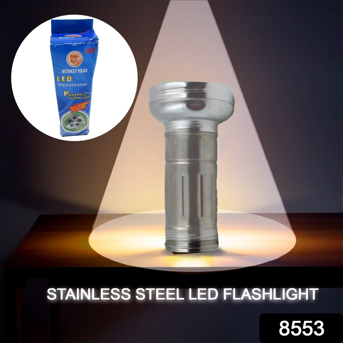 Nostalgic Flashlight,Flashlight Outdoor, Portable Nostalgic Simple Iron Outdoor Old-Fashioned Flashlight Your Brand