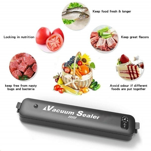One-Touch Automatic Vacuum Sealing Machine for Dry And Moist Food Your Brand