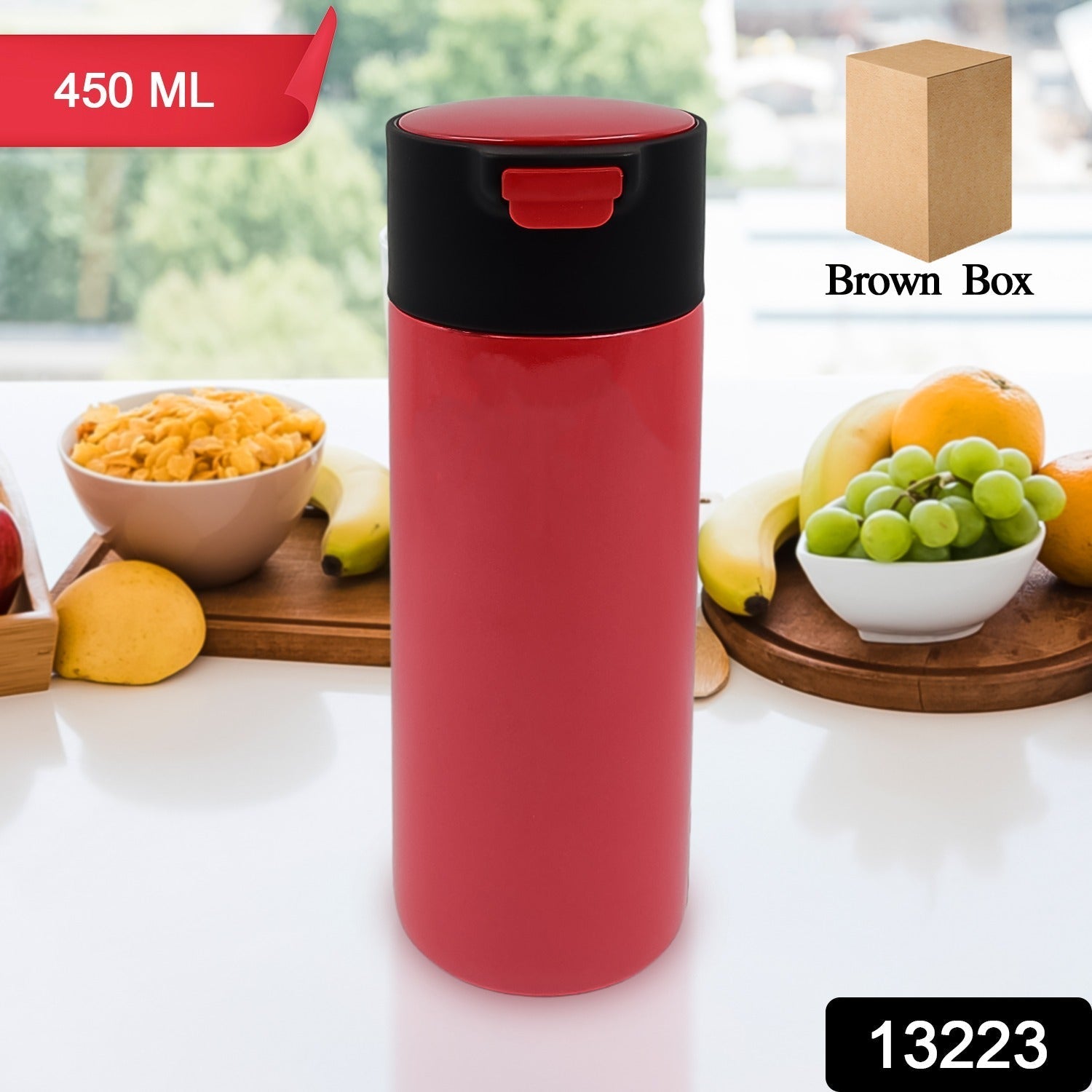 Insulated Vacuum Stainless Steel Water Bottle (450 ML) Your Brand
