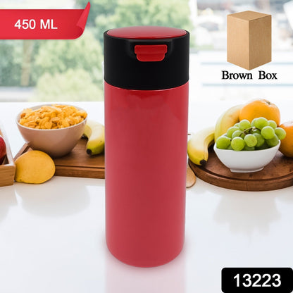 Insulated Vacuum Stainless Steel Water Bottle (450 ML) Your Brand