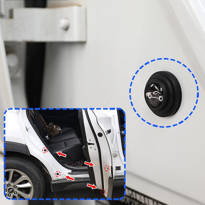 Car Door Shock Absorber Car Door Protection Sticker (100 Pcs Set) Your Brand