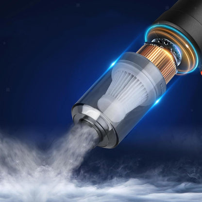 Vacuum Cleaner Dust Collection 2 in 1 Car Vacuum Cleaner High-Power Handheld Wireless Vacuum Cleaner Home Car Dual-use Portable USB Rechargeable Mini Car Vacuum for Vehicle, Home and Offic Your Brand