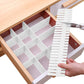 Adjustable Drawer Divider Organizer for Kitchen, Office & Closet – DIY Plastic Grid Storage Partition