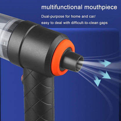 Vacuum Cleaner Dust Collection 2 in 1 Car Vacuum Cleaner High-Power Handheld Wireless Vacuum Cleaner Home Car Dual-use Portable USB Rechargeable Mini Car Vacuum for Vehicle, Home and Offic Your Brand