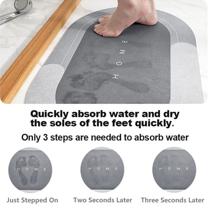 Non Slip Super Absorbent Mat (Pack of 2) shopbyte