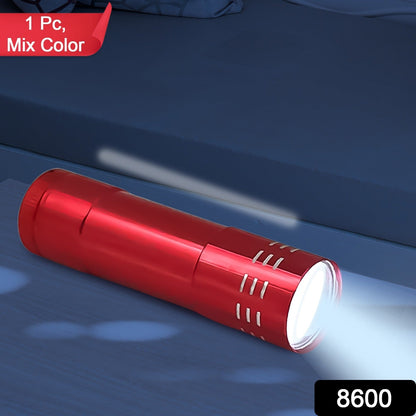 Portable Mini Torch, Super-Bright Mini 3 LED Bulb Pocket Torches - Torch Flashlight for Camping, Hiking, DIY, Travelling, Outdoors and More 3 Battery operated (Battery not included / 1 pc / Mix Color ) Your Brand