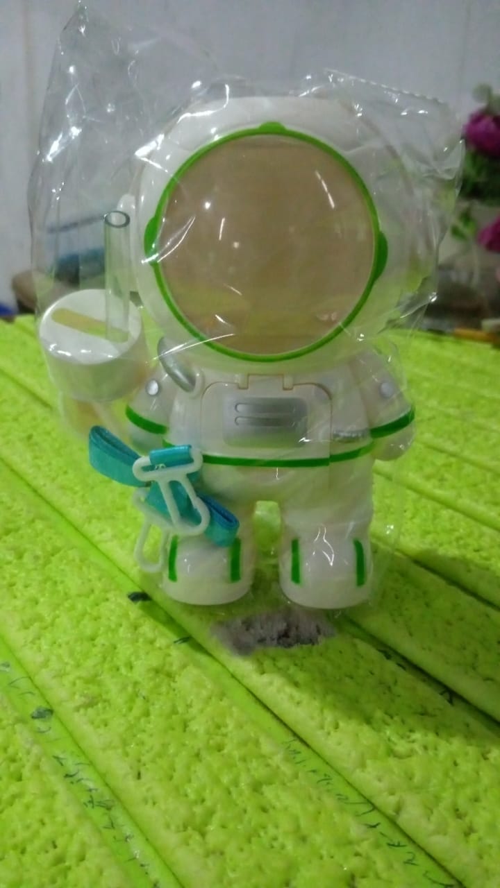 Astronaut Shape Water Dispenser Water Cup (1 Pc) Your Brand