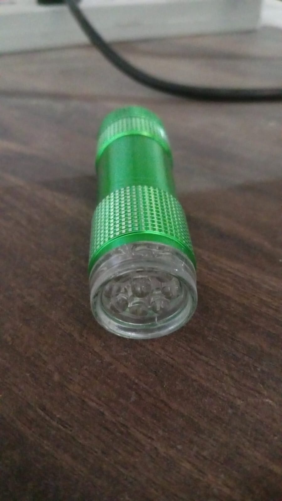 Super-Bright Mini 9 LED Bulb Pocket Torches - Small Torch Flashlight for Camping, Hiking, DIY, Travelling, Outdoors and More 3 Battery operated (Battery not included / 1 pc) Your Brand