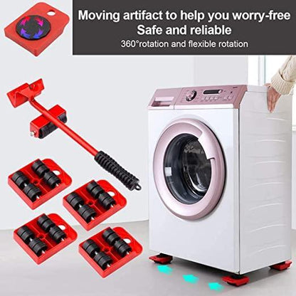 Furniture Lifter -Furniture Lifter Mover Tool Set Heavy Duty Furniture Shifting Lifting Moving Tool with Wheel Pads Roposo Clout