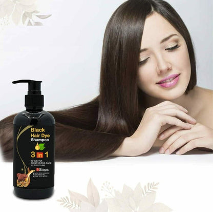 BLOSDREAM Black Hair Shampoo 3 in 1-100ml (Pack of 2) Roposo Clout