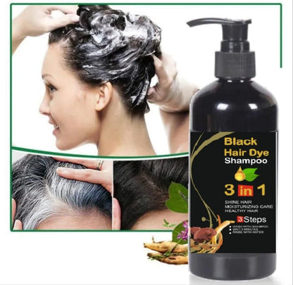 BLOSDREAM Black Hair Shampoo 3 in 1-100ml (Pack of 2) Roposo Clout