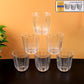 Luxury Clear Glass Tumbler Set