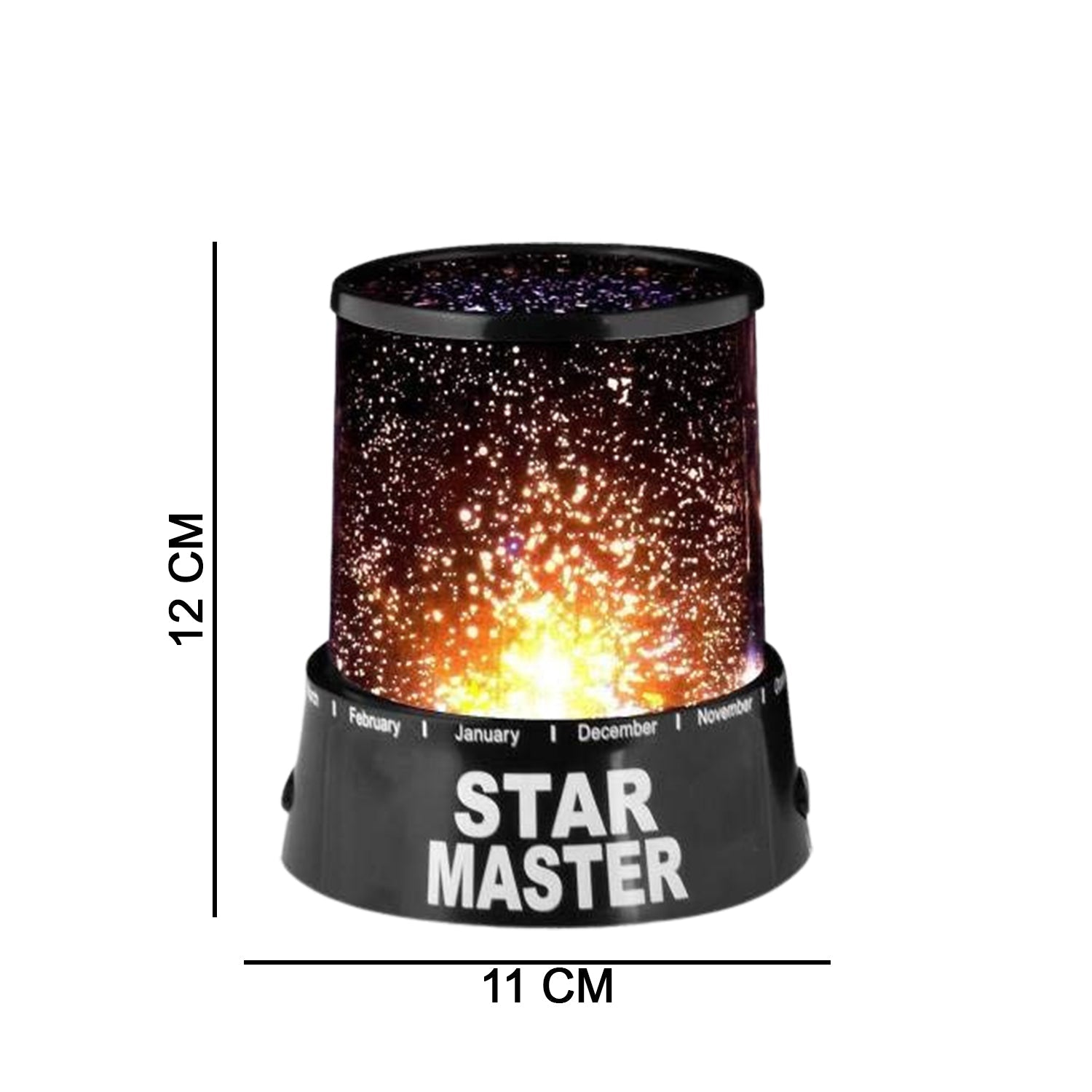Star Night Light Projector Lighting USB Lamp Led Projection LED Night (Battery & Cable Not Included) Your Brand