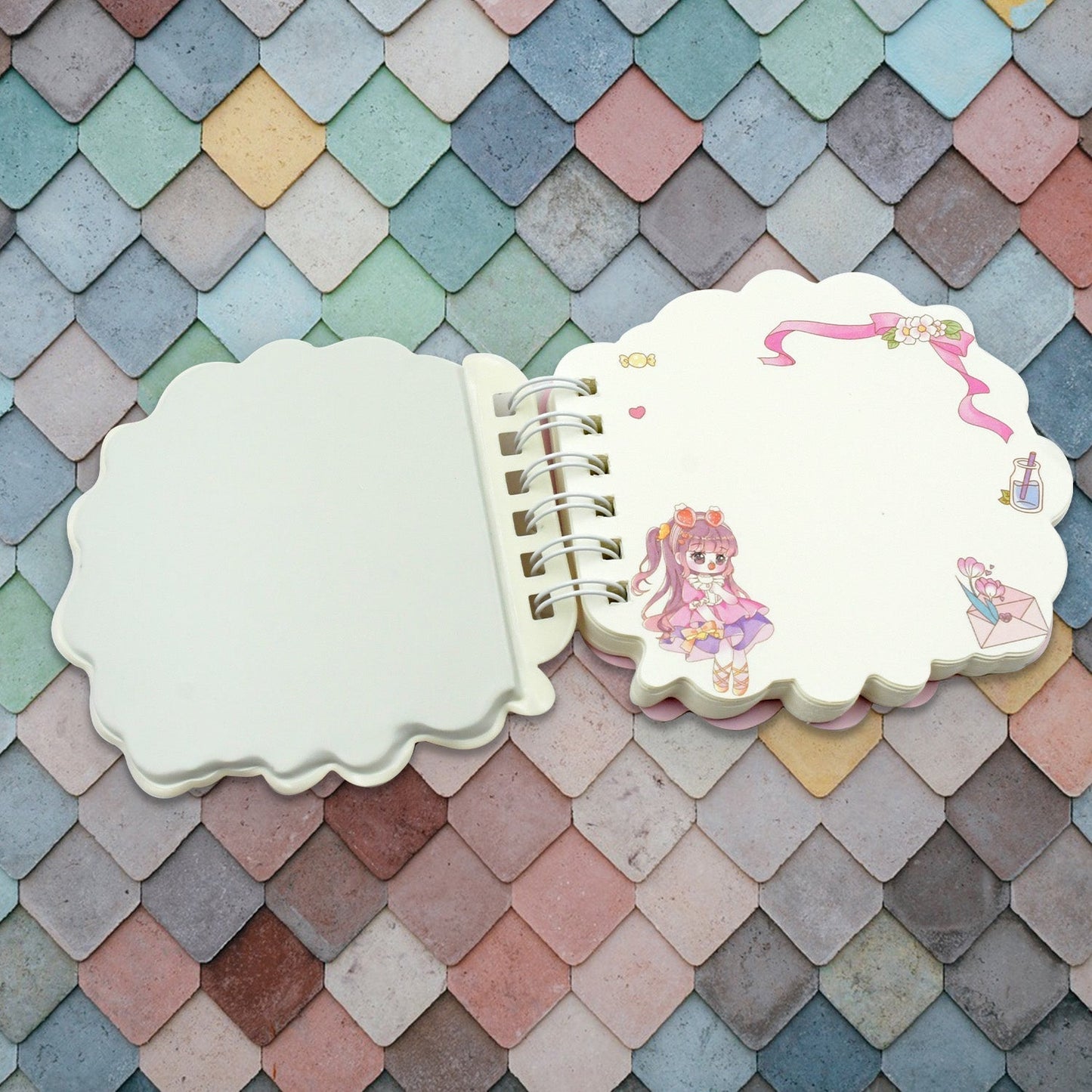 Adorable Cartoon Diary: Fun & Fancy Pages for Kids (Pocket Size, 1 Pc) Your Brand
