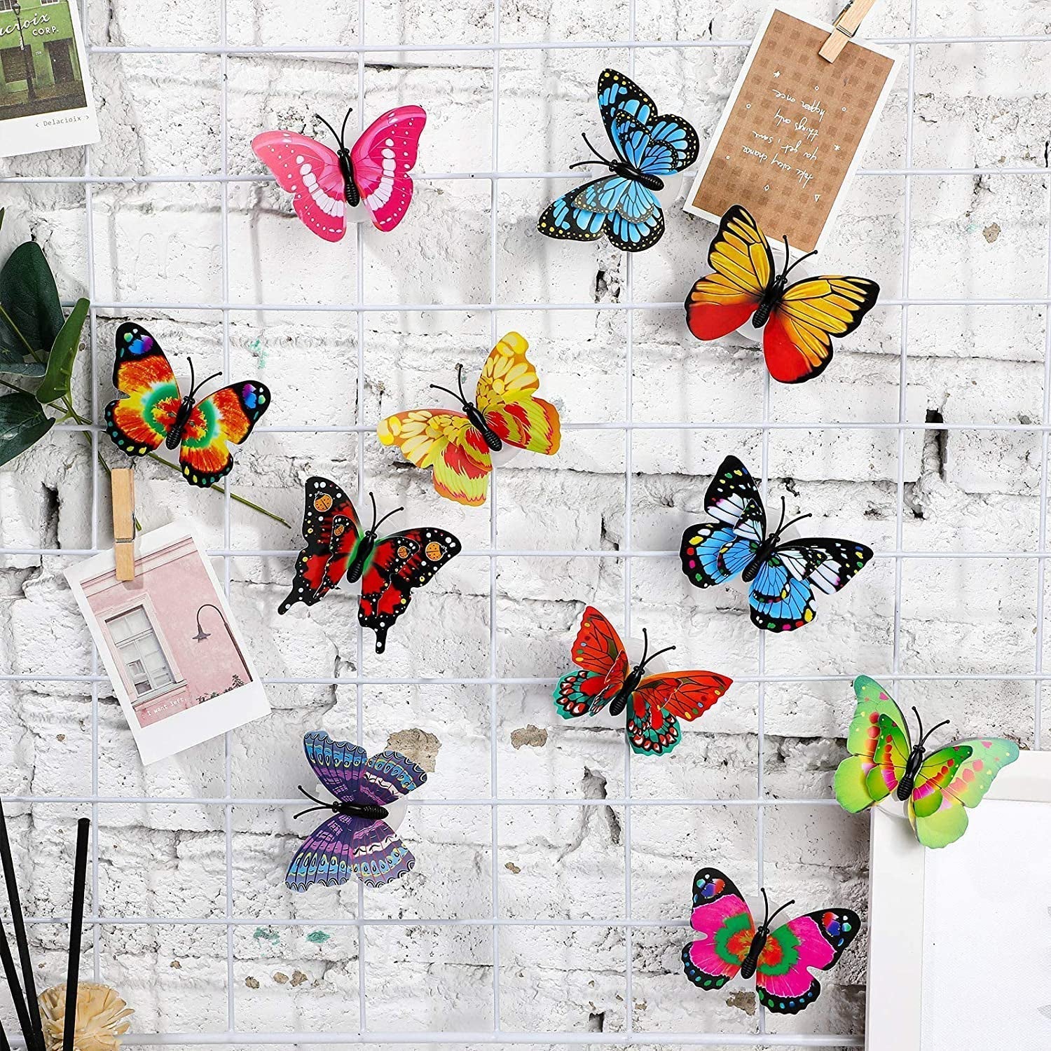 The Butterfly 3D Night Lamp Comes with 3D Illusion Design Suitable for Drawing Room, Lobby. Your Brand