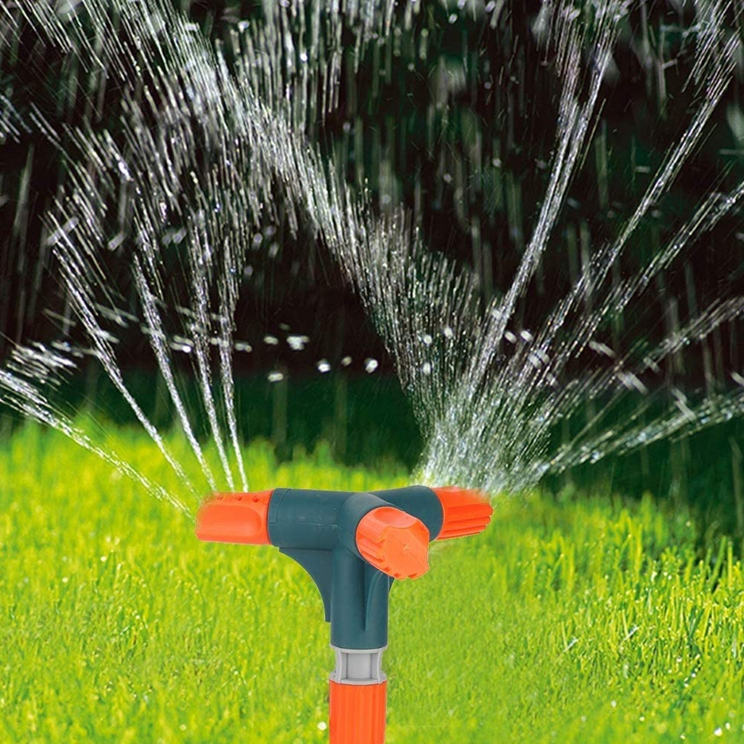 3 Arm 360° Rotating Garden Sprinkler Your Brand