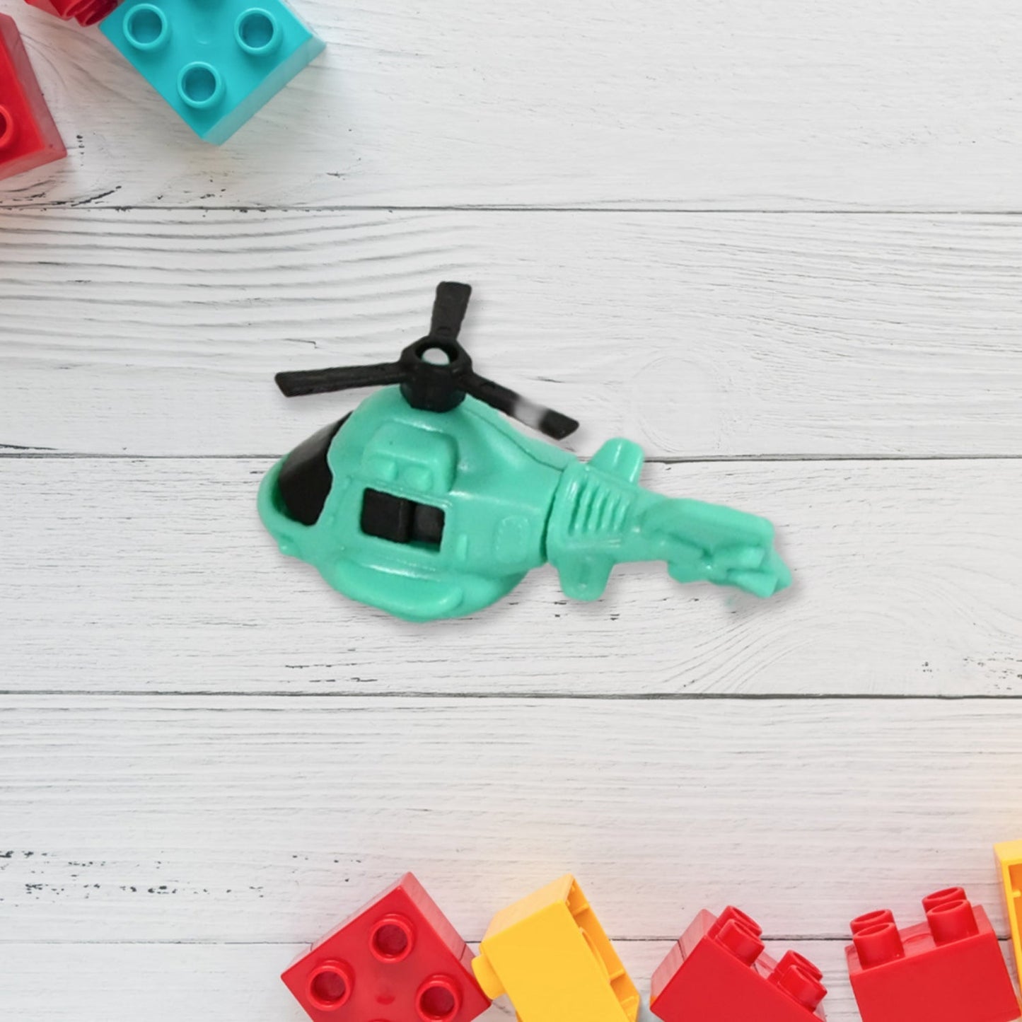 Small DIY Helicopter Toy, Small Kid's Toy, Rotating Tail  Wing DIY Helicopter (30 Pc Set) Your Brand
