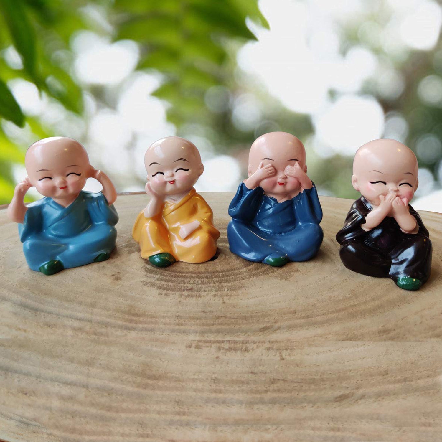 Baby Buddha 4Pc and show piece used for house, office and official decorations etc. Your Brand