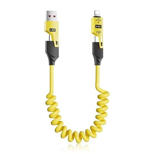 4 in 1 Spring Data Cable shopbyte-in