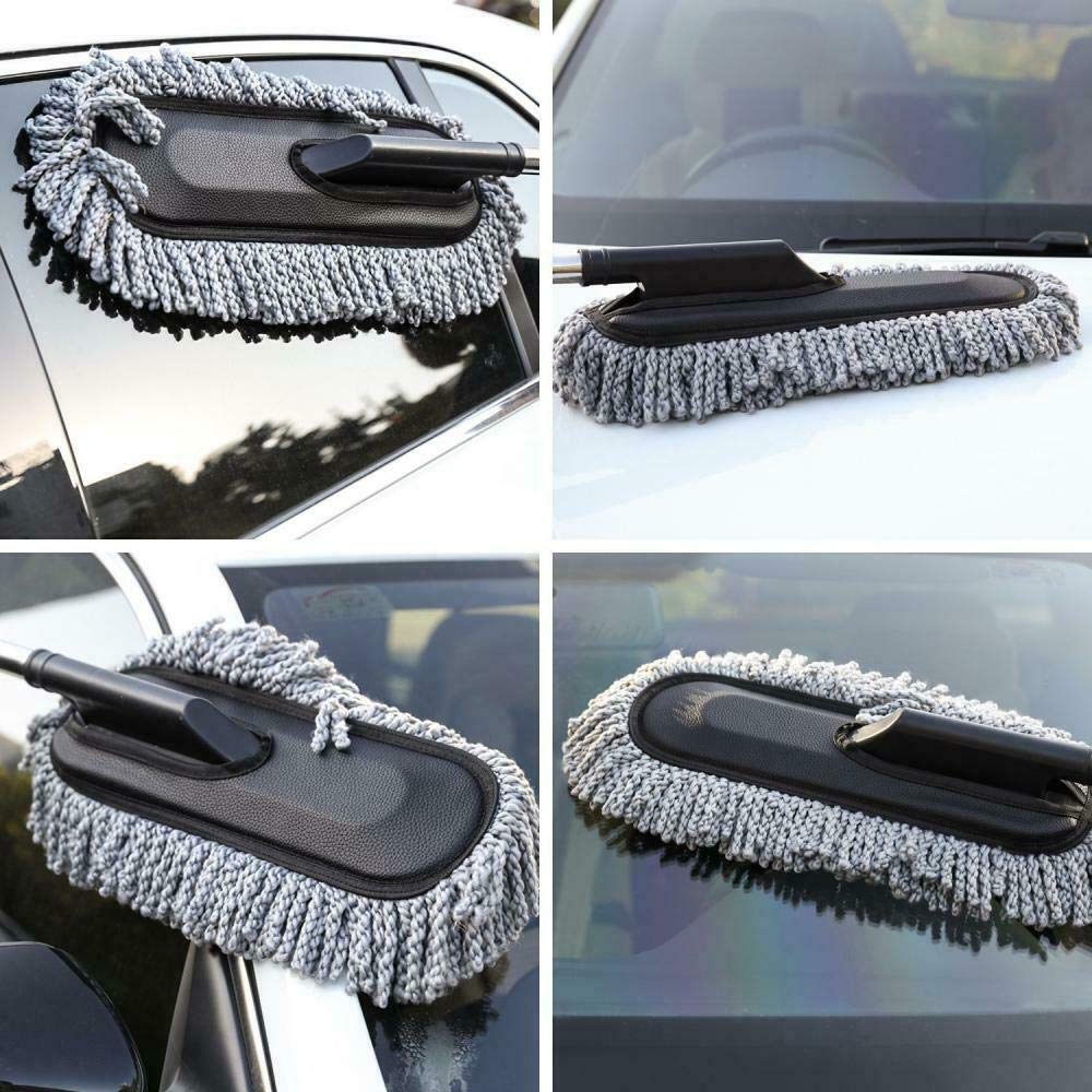 Car Cleaning Duster with Extendable Handle