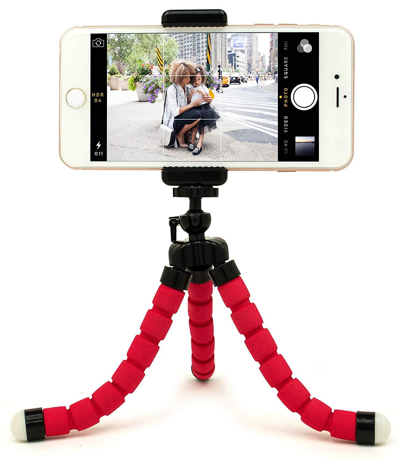 Portable Mini Octopus Tripod Stand with Phone Holder for Live Selfie, Mobile Phone Portable and Adjustable Stent Your Brand