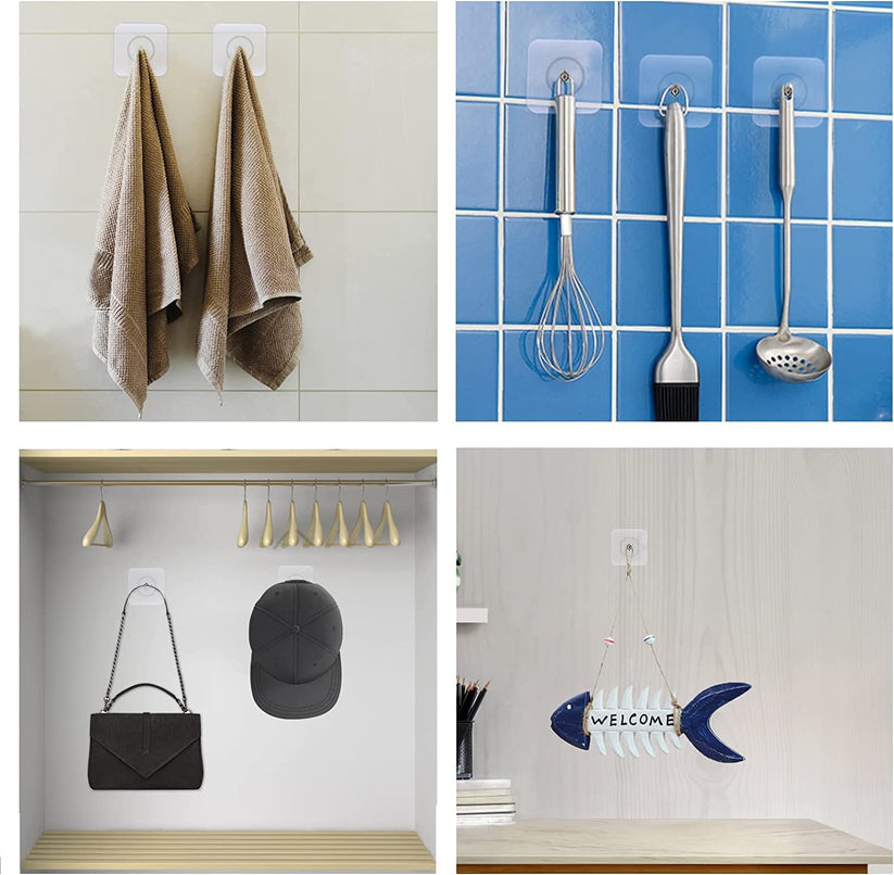 Self Adhesive Heavy Duty Hooks shopbyte